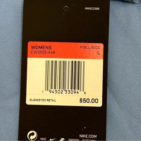 Nike Women’s Blue Dri-FIT Strike II Soccer Jersey | Size XL | NEW - Picture 9 of 9